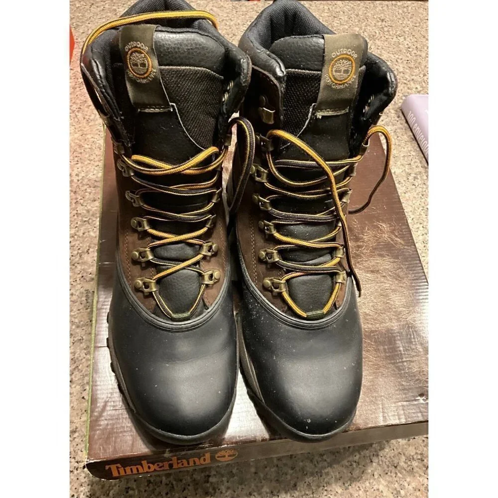 Timberland Men’s Waterproof Brown Boots Size‎ 12 s-l400.jpg main image 4